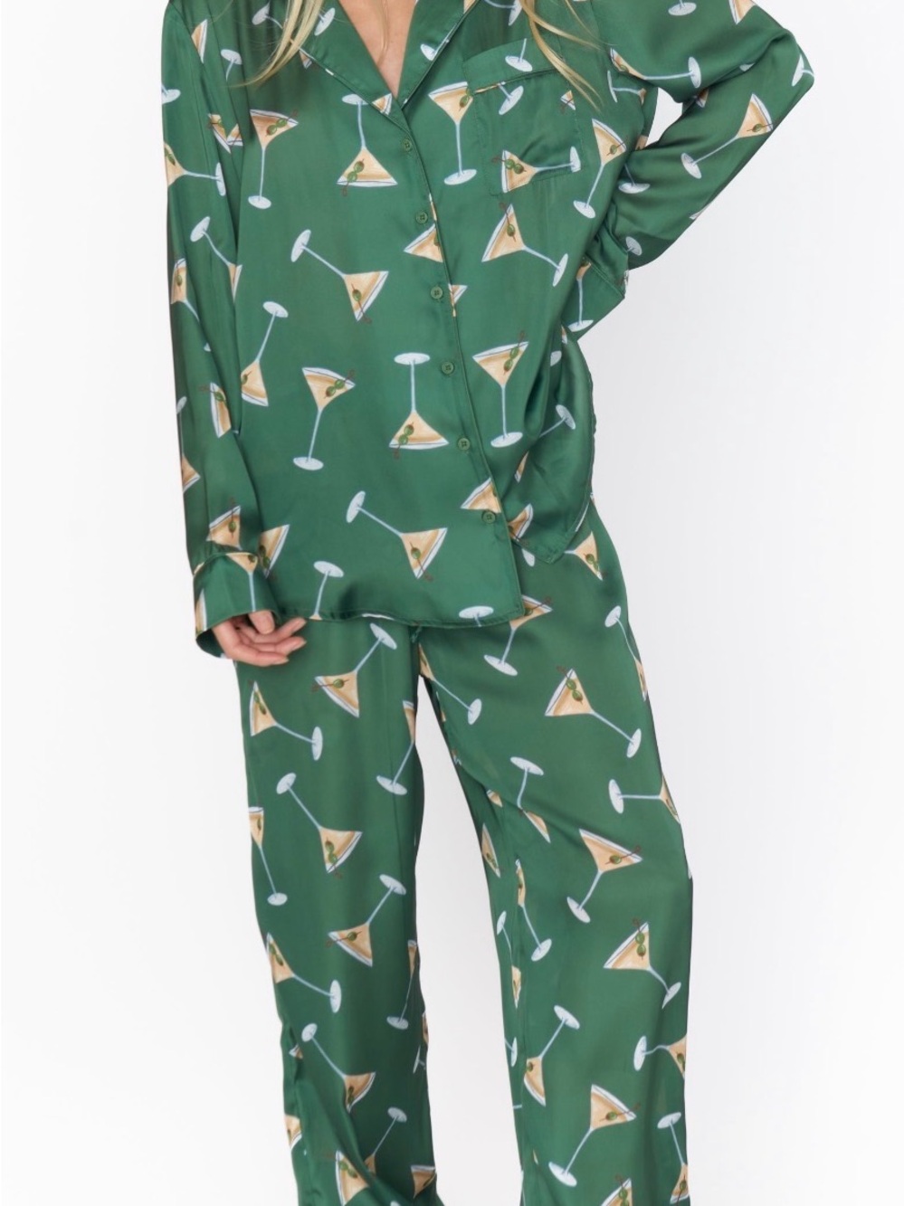 Show Me Your Mumu Martini Pajama Set